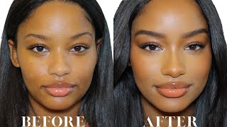 EASYBEGINNER EVERYDAYMAKEUP ONLY USING DRUGSTORE PRODUCTS  A quotYOU BUT BETTERquot MAKEUP TUTORIAL [upl. by Nalyr]