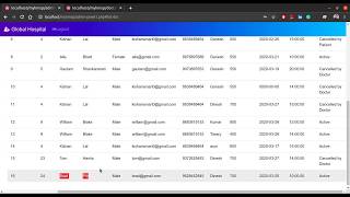 Hospital Management System using php and MySQL  Updated Version [upl. by Leirbag]