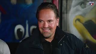 Mike Piazza Joins MLB Central from London [upl. by Mera188]