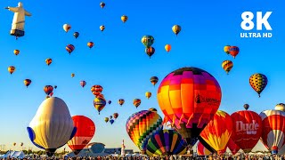 Albuquerque Balloon Fiesta  8K Ultra HD Timelapse [upl. by Worthington]