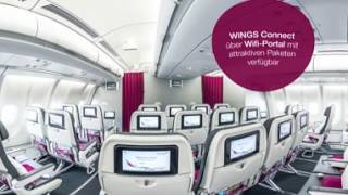 360° Die Eurowings A330 Kabine [upl. by Quinton]