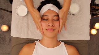 3 Hours of Calming Deep Sleep and Relaxation ASMR Whisper Facials [upl. by Tannenbaum665]