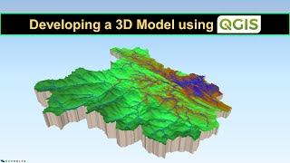 Developing a 3D Model using QGIS [upl. by Meridel709]