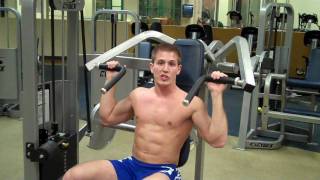 How To Overhead Press Cybex [upl. by Gipson]