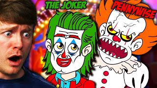 BATTLE OF THE CLOWNS Pennywise vs The Joker [upl. by Akaya]