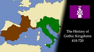 The History of the Gothic Kingdoms Every Year [upl. by Hermon]