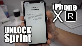 How To Unlock iPhone XR From Sprint to Any Carrier [upl. by Boar826]