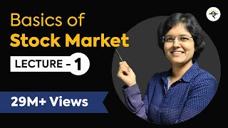 Basics of Stock Market For Beginners Lecture 1 By CA Rachana Phadke Ranade [upl. by Sheley]