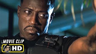 BLADE 1998 Clip  Blade Prepares for Battle HD Wesley Snipes [upl. by Elolcin]