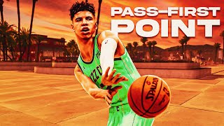 99 LAMELO BALL quotPASSFIRST POINTquot BUILD is UNSTOPPABLE in NBA 2K21 [upl. by Moya]