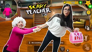 GERÇEK HAYATTA SCARY TEACHER DELİ ÖĞRETMEN MACERASI 4 EYLÜL LAL [upl. by Kelcie]