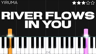 Yiruma  River Flows In You  Piano Tutorial [upl. by Bellda613]