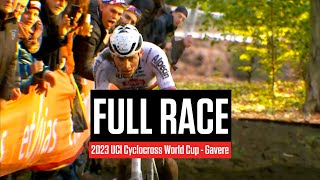 FULL RACE 2023 UCI Cyclocross World Cup Gavere [upl. by Gert]