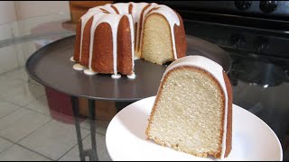 Homemade Vanilla Pound Cake [upl. by Erin]