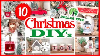 10 DOLLAR TREE Christmas Crafts for 2024 and EASY DIYs [upl. by Chemesh]