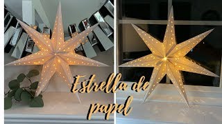 CÓMO HACER ESTRELLA 3D 7 PUNTAS  7 POINTED STAR 3D [upl. by Viviyan]