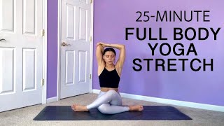 Yoga For Muscle Recovery amp Flexibility  Full Body Slow Flow Stretch [upl. by Akimrej739]