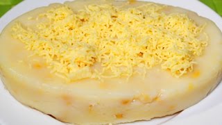 How to Cook The Best Maja Blanca Recipe  English [upl. by Noimad]