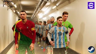 eFootball 2024  Portugal Vs Argentina  Official Gameplay  4K [upl. by Richlad644]