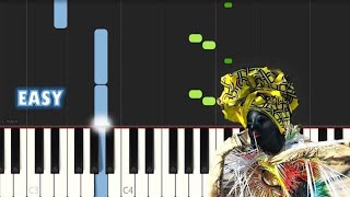 Kelly Khumalo  Empini  EASY PIANO TUTORIAL by SAPiano [upl. by Ailicec]