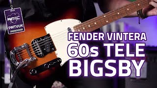 Fender Vintera 60s Telecaster Bigsby  Huge Sound Small Price [upl. by Ynneg]