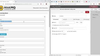 MQTT tutorial with HiveMQ and NodeRed [upl. by Ellerd]