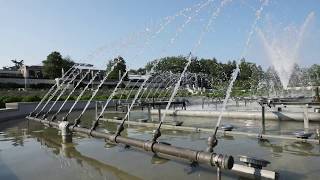 Longwood Gardens Main Fountain Garden Timelapse [upl. by Neenad]