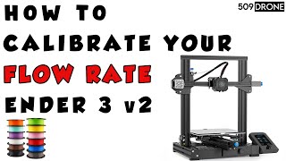 How To Calibrate Your Flow Rate  Ender 3 V2 [upl. by Ahsirak]