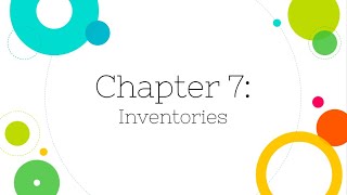 Financial Accounting Chapter 7 Inventories [upl. by Nahaj]