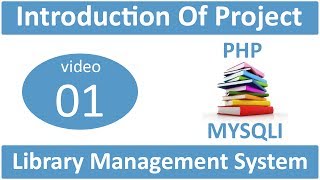 introduction of library management system in PHP and mysqli [upl. by Trent631]