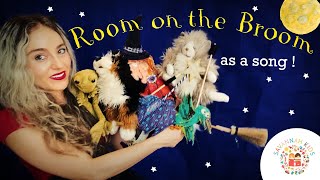 Room on the Broom Song Julia Donaldson Read Aloud Childrens Storytelling Animation  Savannah Kids [upl. by Kevina]