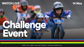 LIVE  Day Three Challenge Event  2024 UCI BMX Racing World Championships [upl. by Mannuela]