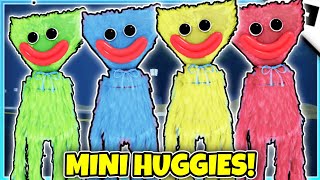 Poppy Playtime RP  How to get NEW MINI HUGGY WUGGY MORPHS MINI HUGGIES CHAPTER 2  ROBLOX [upl. by Neerhtak]