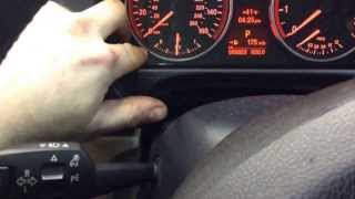 BMW 330 325 328 service light reset [upl. by Naedan]