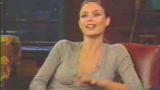 Josie Maran  May2004  interview [upl. by Ahtnamas]