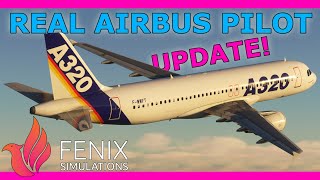 Fenix Simulations A320 CPDLC amp Liveries With a Real Airbus Pilot [upl. by Dustin]