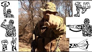 INFANTRYMANS GUIDE Basic Hand amp Arm Signals [upl. by Ostler]