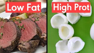 Low Fat High Protein Foods [upl. by Jarvis]