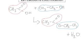 La réaction desterification [upl. by Dulcea]