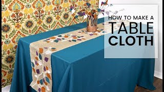 How to Make a Tablecloth [upl. by Iteerp]