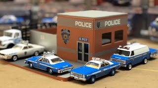 First Look  164 NYPD Central Command Hot Pursuit Greenlight Collectibles Diorama [upl. by Det]