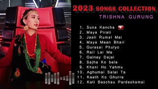 TRISHNA GURUNG  2023 LATEST SONGS COLLECTION [upl. by Brigham644]