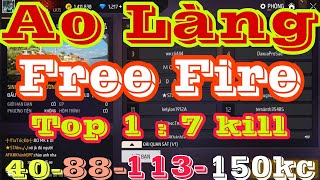 Free Fire  AO LÀNG FREE FIRE 40  150 KC   13072024 [upl. by Doownelg194]