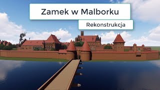 Zamek w Malborku  rekonstrukcja 3D [upl. by Esinehs815]