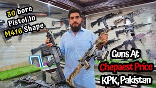 Biggest Guns Market amp Factories In Peshawar [upl. by Nomra]