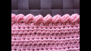 Crochet BorderEdging For Blanket or Scarf [upl. by Gambrill]