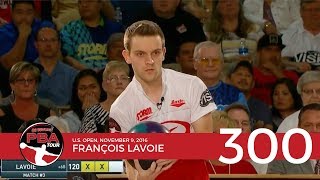 PBA Televised 300 Game 26 François Lavoie [upl. by Annawahs]