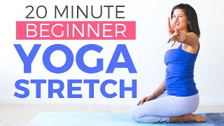 Yoga for Beginners  Full Body Yoga Stretch [upl. by Marmawke]