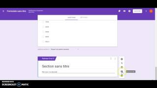 Comment faire un questionnaireenquête avec google form [upl. by Ylremik633]