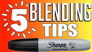 Blending Tips with Sharpie Markers [upl. by Wesle]